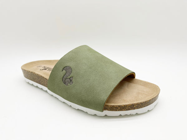 Nat 2 Thies Thies 1856 ® Eco Pool Slide Vegan Emerald