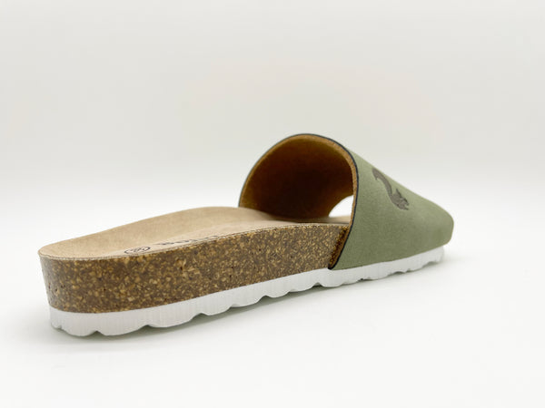 Nat 2 Thies Thies 1856 ® Eco Pool Slide Vegan Emerald