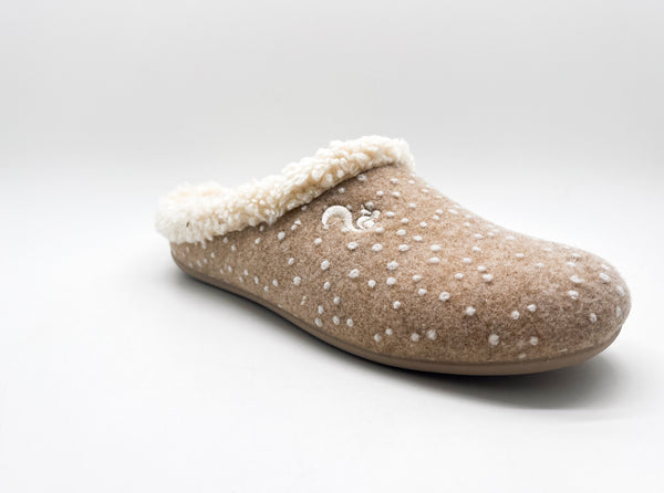 Nat 2 Thies Thies 1856 ® Eco Snow Cozy Slipper Beige