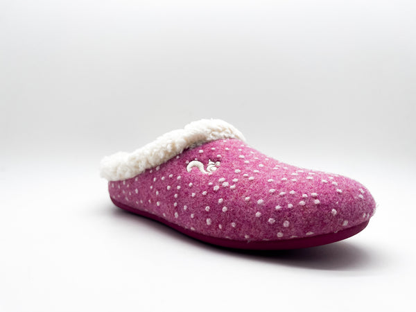 Nat 2 Thies Thies 1856 ® Eco Snow Cozy Slipper Raspberry