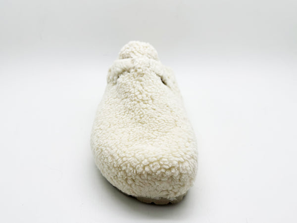 Nat 2 Thies Thies 1856 ® Eco Teddy Clog Vegan Off White