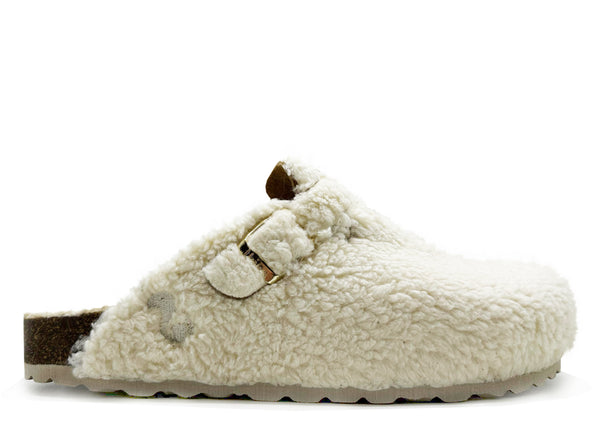 nat 2 thies thies 1856 ® Eco Teddy Clog vegan off white nat 2 thies thies 1856 ® Eco Teddy Clog vegan off white