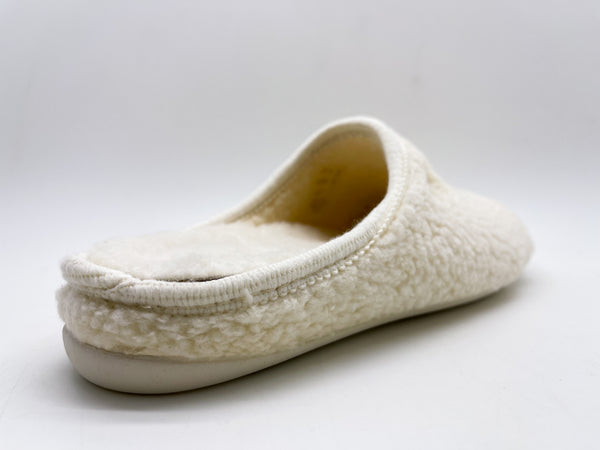 Nat 2 Thies Thies 1856 ® Eco Teddy Slipper Vegan Off White