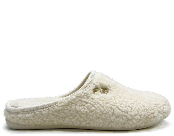 nat 2 thies thies 1856 ® Eco Teddy Slipper vegan off white nat 2 thies thies 1856 ® Eco Teddy Slipper vegan off white