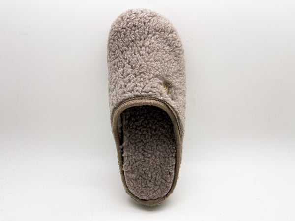 Nat 2 Thies Thies 1856 ® Eco Teddy Slipper Vegan Taupe