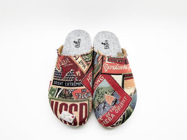 Nat 2 Thies Thies 1856 ® Eco World Travel Clog Grey