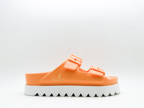 Nat 2 Thies Thies 1856 ® Ecofoam Plateau Sandal Vegan Orange Juice
