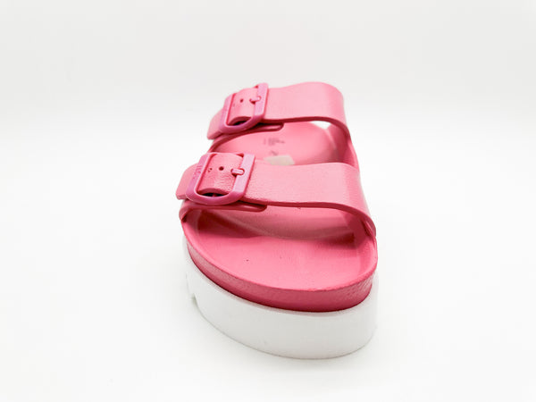 Nat 2 Thies Thies 1856 ® Ecofoam Plateau Sandal Vegan Orchid Pink