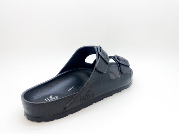 Nat 2 Thies Thies 1856 ® Ecofoam Sandal Vegan Black