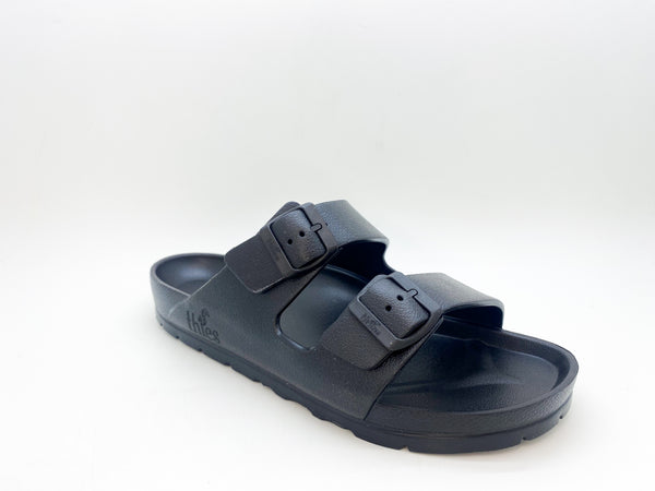 Nat 2 Thies Thies 1856 ® Ecofoam Sandal Vegan Black