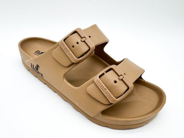 Nat 2 Thies Thies 1856 ® Ecofoam Sandal Vegan Cappuccino