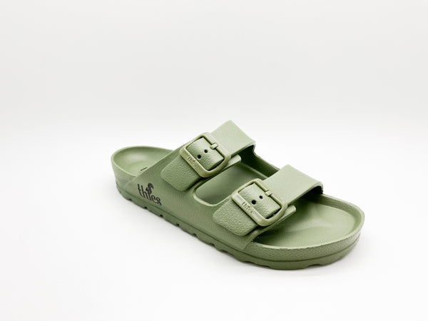 Nat 2 Thies Thies 1856 ® Ecofoam Sandal Vegan Khaki