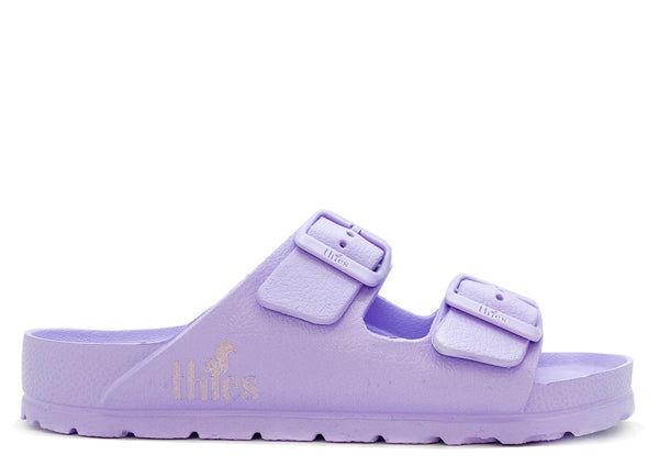 nat 2 thies thies 1856 ® Ecofoam Sandal vegan lavender