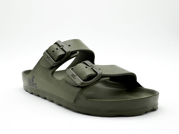 Nat 2 Thies Thies 1856 ® Ecofoam Sandal Vegan Olive