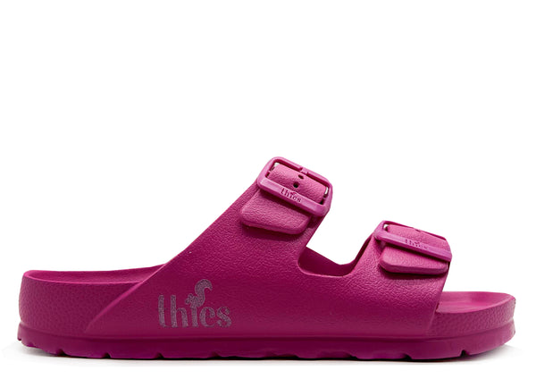 nat 2 thies thies 1856 ® Ecofoam Sandal vegan orchid pink