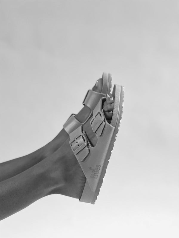 Nat 2 Thies Thies 1856 ® Ecofoam Sandal Vegan White