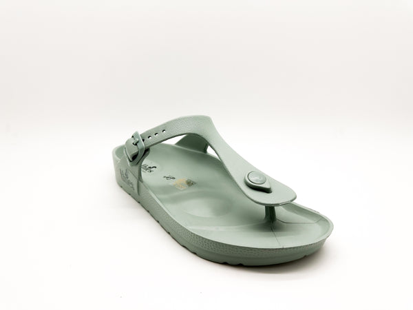 Nat 2 Thies Thies 1856 ® Ecofoam Thong Sandal Vegan Aloe