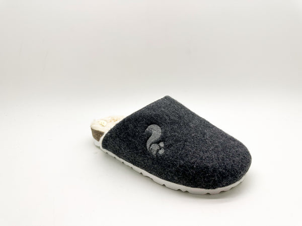 Nat 2 Thies Thies 1856 ® Kids Organic Clog Dark Grey