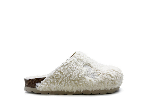 nat 2 thies thies 1856 ® Kids Organic Teddy Clog off white