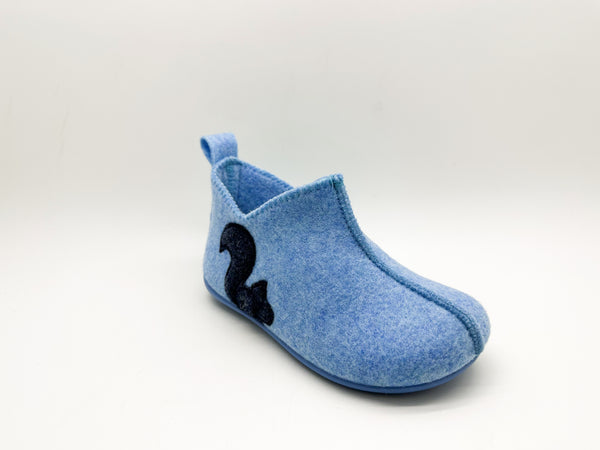 Nat 2 Thies Thies 1856 ® Kids PET Slipper Boot Vegan Sky
