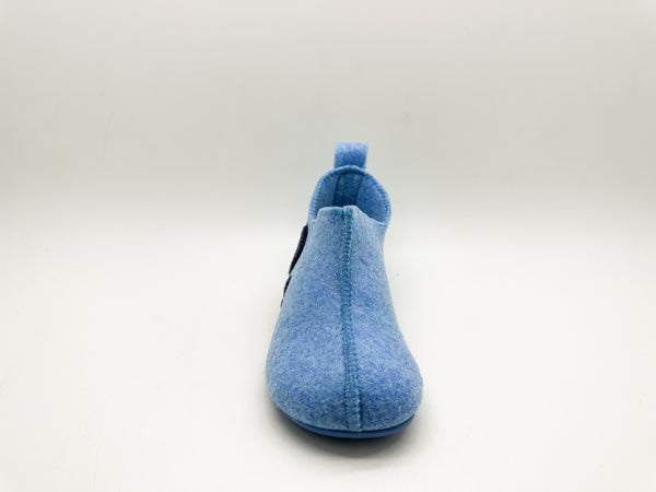 Nat 2 Thies Thies 1856 ® Kids PET Slipper Boot Vegan Sky