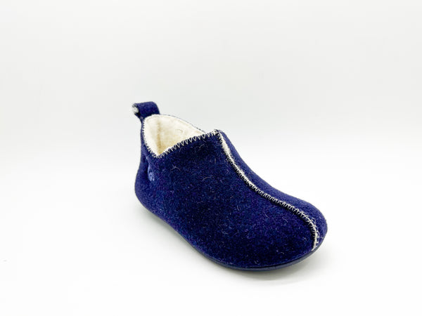Nat 2 Thies Thies 1856 ® Kids Wool Slipper Boot Dark Navy