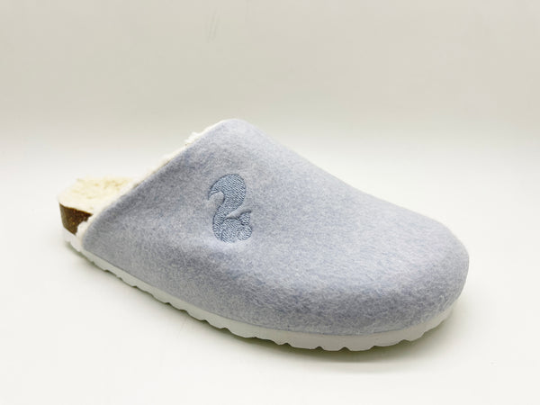 Nat 2 Thies Thies 1856 ® Organic Bio Clog Vegan Light Blue