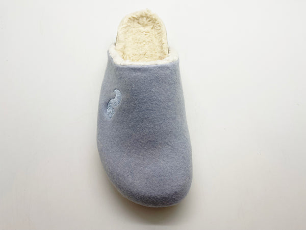 Nat 2 Thies Thies 1856 ® Organic Bio Clog Vegan Light Blue