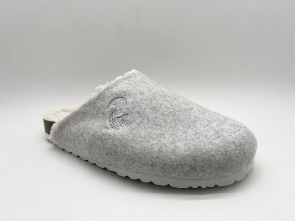 Nat 2 Thies Thies 1856 ® Organic Bio Clog Vegan Light Grey