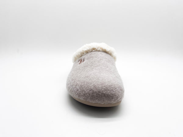 Nat 2 Thies Thies 1856 ® Organic Cozy Slipper Taupe