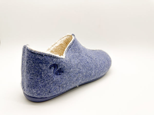 Nat 2 Thies Thies 1856 ® Organic Slipper Boots Vegan Blue