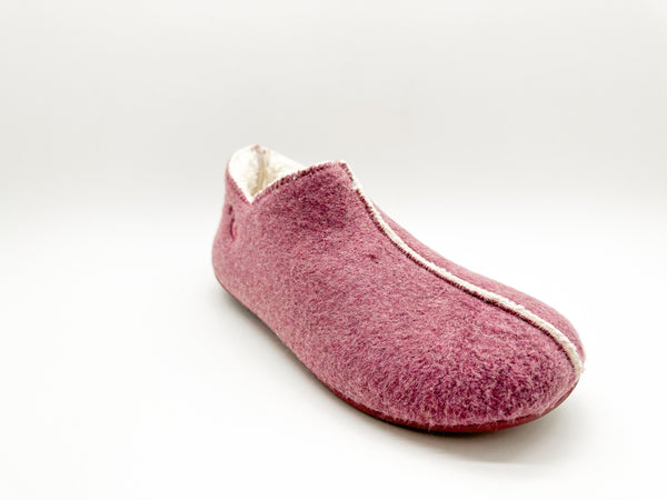 Nat 2 Thies Thies 1856 ® Organic Slipper Boots Vegan Bordeaux