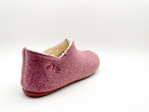 Nat 2 Thies Thies 1856 ® Organic Slipper Boots Vegan Bordeaux