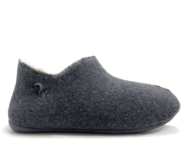 nat 2 thies thies 1856 ® Organic Slipper Boots vegan dark grey
