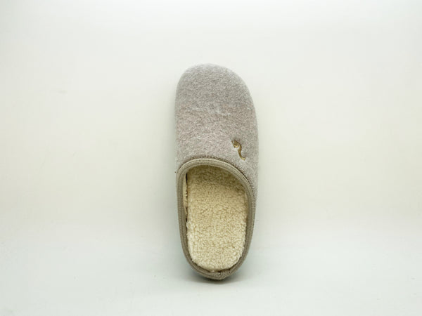 Nat 2 Thies Thies 1856 ® Organic Slipper Vegan Beige