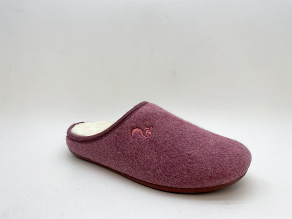 Nat 2 Thies Thies 1856 ® Organic Slipper Vegan Bordeaux