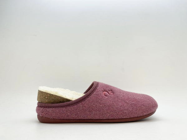 Nat 2 Thies Thies 1856 ® Organic Slipper Vegan Bordeaux