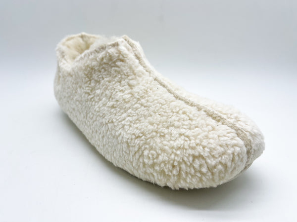 Nat 2 Thies Thies 1856 ® Organic Teddy Slipper Boots Vegan Off White