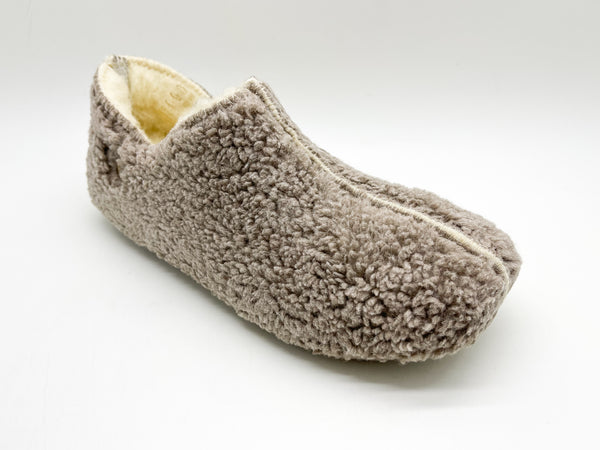 Nat 2 Thies Thies 1856 ® Organic Teddy Slipper Boots Vegan Taupe