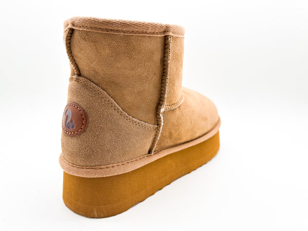 Nat 2 Thies Thies 1856 ® Platform Sheep Boots Chestnut