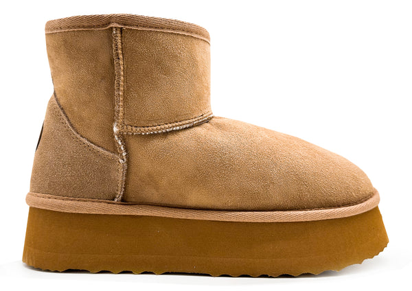 nat 2 thies thies 1856 ® Platform Sheep Boots chestnut