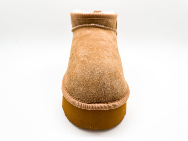 Nat 2 Thies Thies 1856 ® Platform Shorty Boots Chestnut