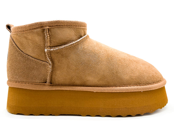 nat 2 thies thies 1856 ® Platform Shorty Boots chestnut