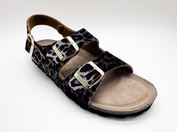 Nat 2 Thies Thies 1856 ® Rec Backstrap Leo Sandal Beige Leo