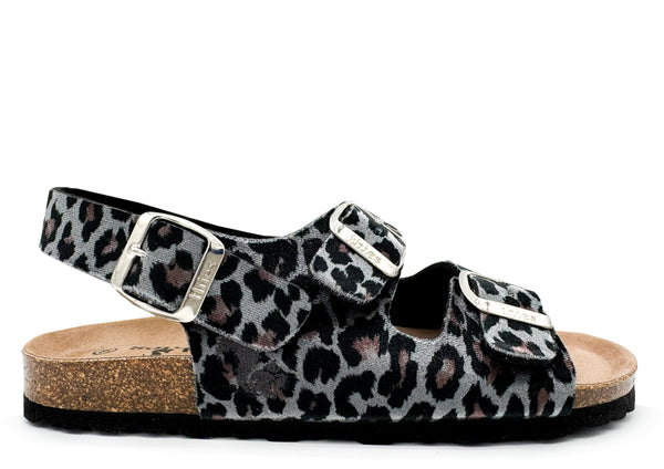 nat 2 thies thies 1856 ® Rec Backstrap Leo Sandal grey leo