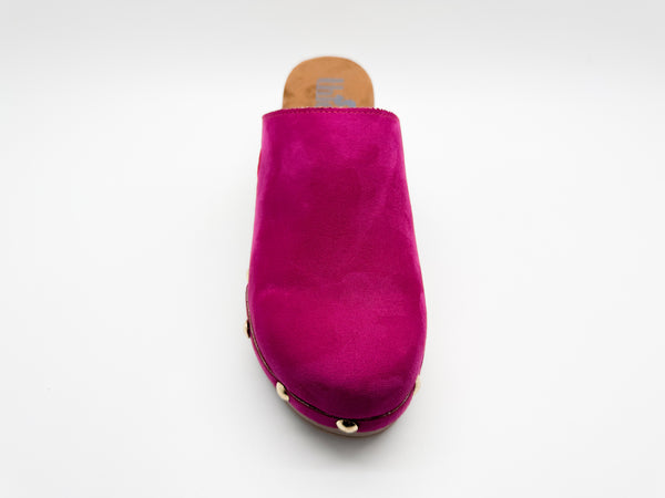 Nat 2 Thies Thies 1856 ® Rec Comfy Clog Vegan Orchid Pink