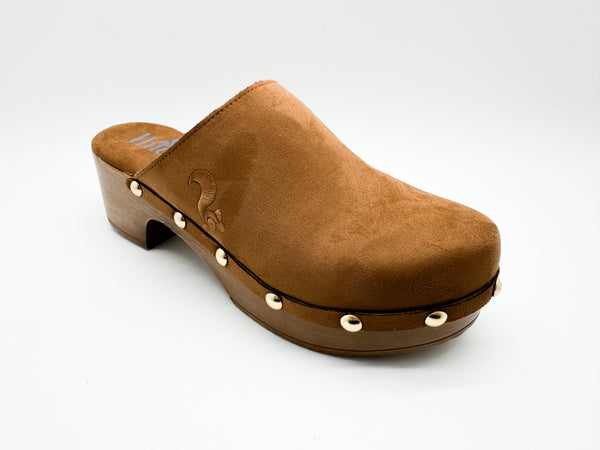 Nat 2 Thies Thies 1856 ® Rec Comfy Clog Vegan Tobacco