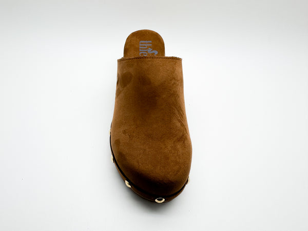 Nat 2 Thies Thies 1856 ® Rec Comfy Clog Vegan Tobacco