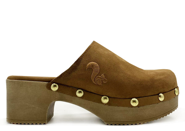 nat 2 thies thies 1856 ® Rec Comfy Clog vegan tobacco