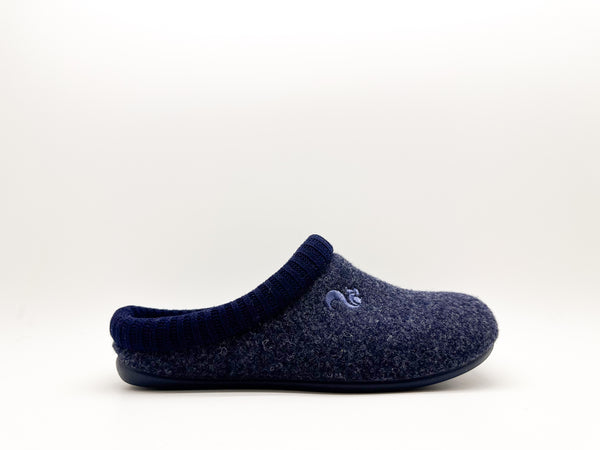 Nat 2 Thies Thies 1856 ® Rec Cozy Slipper Dark Navy